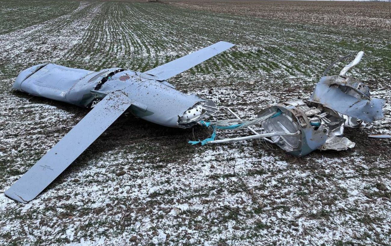 Ракета Х-101, знищена над Україною